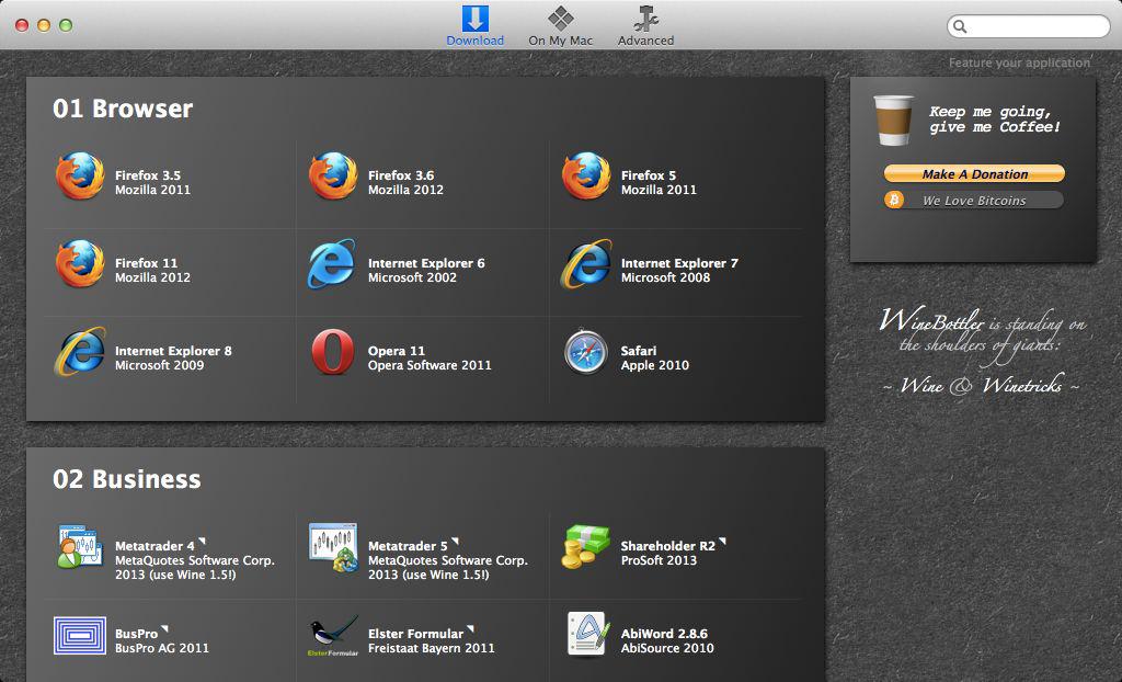 best windows emulation software for mac